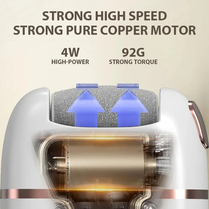 Rechargeable Electric Foot Grinder Dead Skin Remover Callus Remover Feet Scrubber Dry Cracked Skin Foot Care Repair Tool