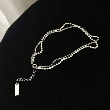 PANJBJ 925 Silver Color Mosubi Zircon Anklet For Women Girl Simplicity Retro Exquisite Jewelry Birthday Gift Dropshipping