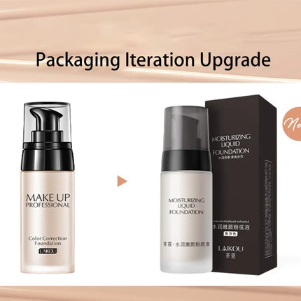 LAIKOU Makeup Base Face Liquid Foundation BB Cream Concealer Moisturizer Oil-control Whitening Waterproof Maquiagem Makeup 40g