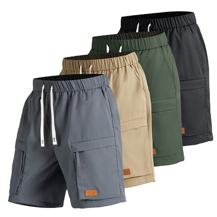 2026 Summer Five-piece Workwear Casual Shorts for Men - Loose Fit Sports Shorts European Size