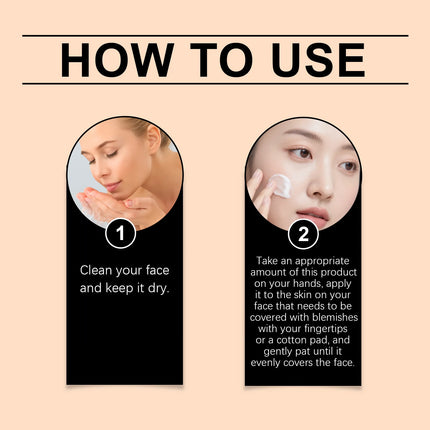 Concealer Color Change Foundation Waterproof Covering Acne Scars Even Skin Tone Full Coverage Concealer Foundation Cream Makeup