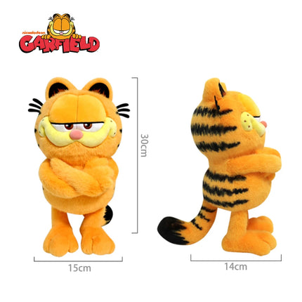 Garfield Original Plush Toy 10-30cm Garfield Cat Teen Adult Version Stuffed Doll Anime Plushie Christmas Birthday Gifts