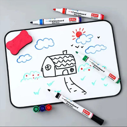 1/4pcs White Board Marker Pens Erasable Water-Based Marker Pens For Teaching Recommended Office Supplies A7932