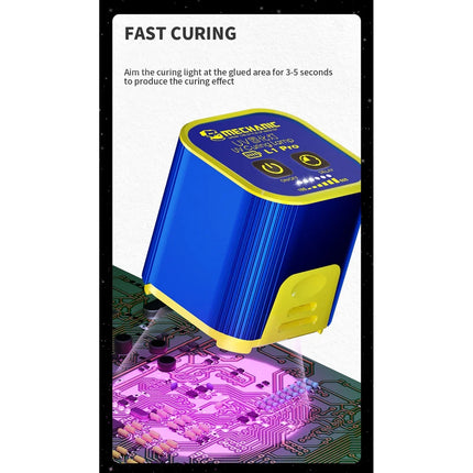 MECHANIC L1 Pro Smart UV Curing Lamp Intelligent Double Lamp Fast Curing Repair Tool OCA Optical Solder Mask Oil Resin Glue-AA26
