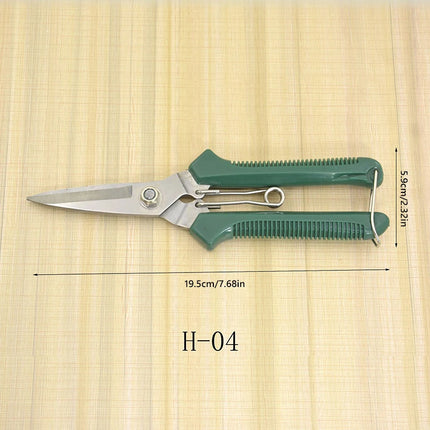 1pc Pruning Scissors, Garden Orchard Fruit Picking Special Branch Scissors, Non Slip Handle, Home Gardening Tools