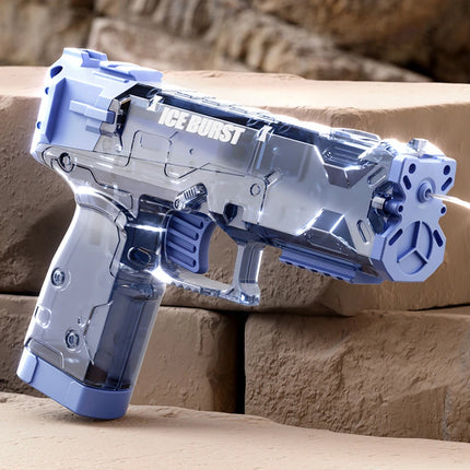 Kids Mechanical Continuous Firing Water Gun Toys High Pressure Mini Pistol Water Guns for Baby Fun Summer Outdoor Beach Pool Toy