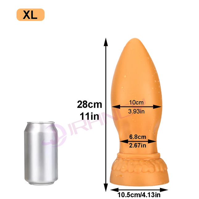 11cm Huge Anal Plug Soft Liquid Silicone Thick Butt Plug 18+ Sex Toys For Women Men Gay Prostate Anal Dildos Masturbation