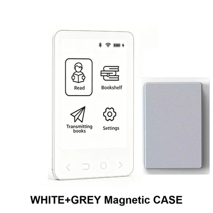 KAICONN S1 E-Book Reader Ink Screen Magnetic Lightweight 3.52Inches Ultrathin Magnetic Portable E-Book Readers 128MB