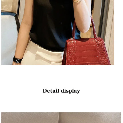 2026 Spaghetti Strap Top Women Halter V Neck Basic White Cami Sleeveless Satin Silk Tank Tops Women's Summer Camisole Crop Top