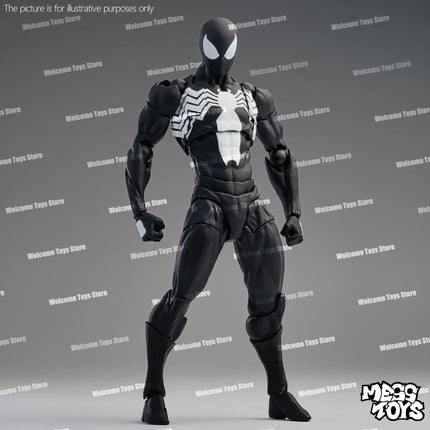In Stock Mess Toys Spider Man Symbiote Black Suit Neighbor Spiderman Messtoys Scarlet Spider Anime Action Figure Gifts Toys