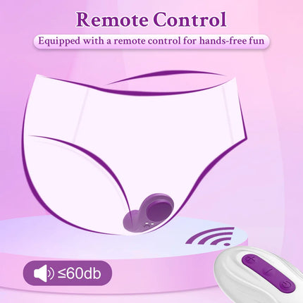 Wearable Clitoris Vibrator Women Panties Vibrator APP Remote Control Clit Stimulator Magnetic Anti-detachment Sex Toy for Women