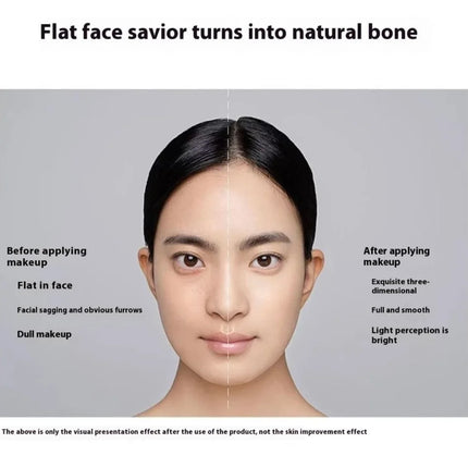 Maogeping Face Highlight Cream Light and Shadow Sculpting Highlight Powder Cream Contouring Makeup Cosmetics