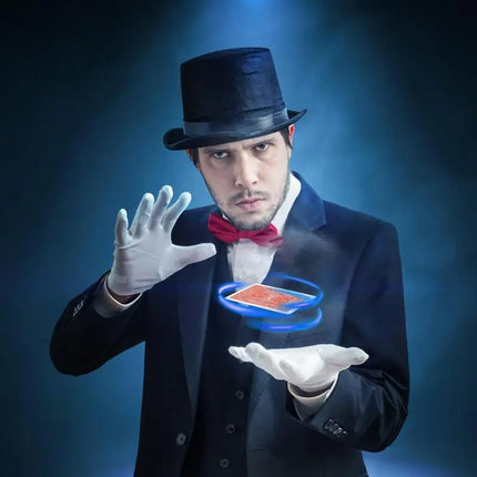 Magic Poker Cards Magic Tricks Close-up Rotary Card Toys Floating Flying Playing Card Magic Props UFO Card Magic Tricks Close-up