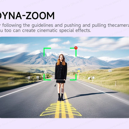C22 AI Face Tracking Handheld Gimbal Stabiliser 360° Rotation Shoot Selfie Stick Tripod for Mobile Phone, 1/4'' Screw for Camera