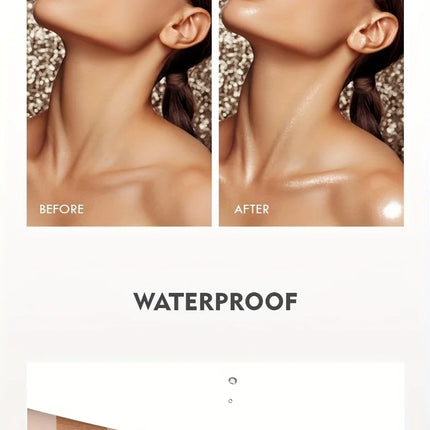 9 colors of liquid highlighter, waterproof  and not easy to fade, multi-functional, cheeks & eyes & face & lips & body