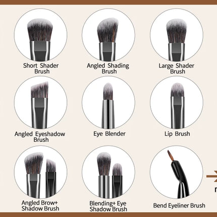 MAANGE Professional Gift Box 25 Pieces Makeup Brushes Kit Face Eye Beauty Brushes For Foundation Conceal Eyeshadow Contour Brush