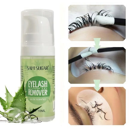 Gentle Eye Makeup Remover Gel for Waterproof Mascara and Eyeliner Deep Cleansing Formula No Irritation for Sensitive Eyes