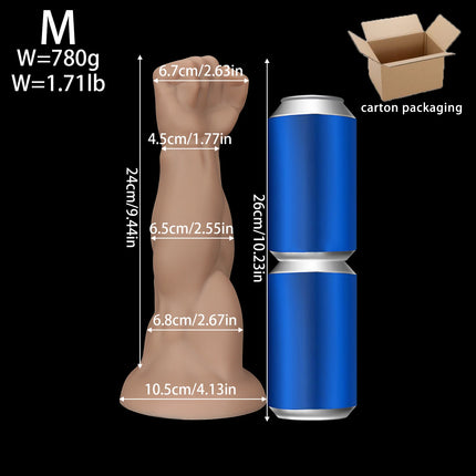 5 Sizes Silicone Artificial Arm Butt Plug Fist Anal Plug Sex Toy Dildo Anal Deep Stimulation Anus Dilator Masturbator Adult Toys