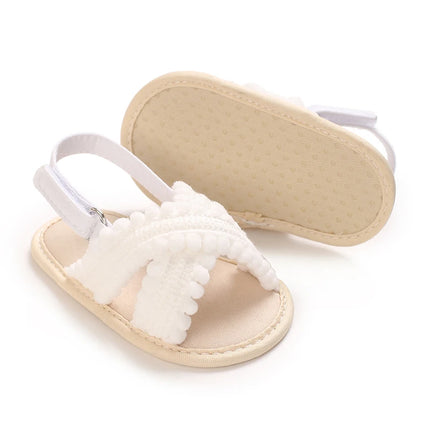 Baby Boys Girls Summer Sandals 0-12 Months First Walkers Soft Sole Breathable Casual Comfortable