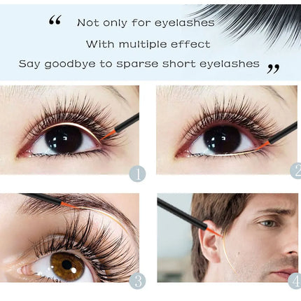 Eyelash Growth Serum Eyelash Enhancer Longer Fuller Thicker Lashes Serum Liquid Eyelashes Lifting Makeup Cosmetic