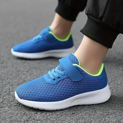 New style children's shoes for boys and girls, ultra-lightweight and breathable mesh running shoes