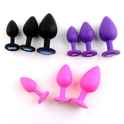 Butt Plug Silicone Anal Plug Prostate Massager Stimulator Adult Supplies Dilator Anus Beads Sex Toys For Women Man Gay Ass Tail