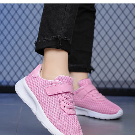 Hot Sale Cheap Sneakers Children Fashion Green Kids Running Shoes Size 28-39 Lightweight Outdoor Sports Shoes for Boy Girl 2023