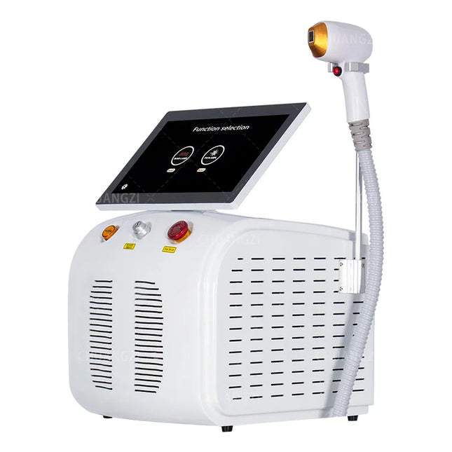 Painless Freezing Point 808nm Diode Laser Hair Removal Machine, Permanent Full Body Skin Rejuvenation Beauty Device