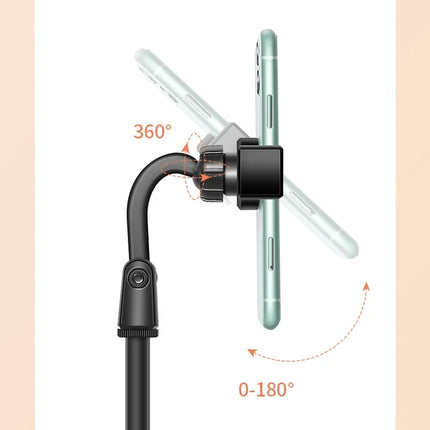Liftable Mobile Dual Card Slot  Phone Holder Strong Bearing Capacity Desk Bracket Multi-function Video Chases Drama Artifact