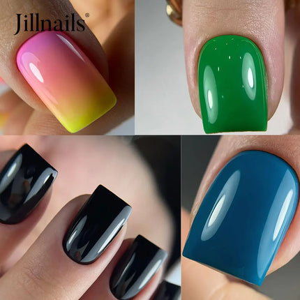 Jillnails No Wipe Top Coat UV Nail Gel  Polish Non Sticky Topcoat 10ml