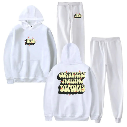 XPLR Sam and Colby Merch men's and women's hooded sweatshirts a two-piece set consisting of hooded sweatshirts and sweatpants