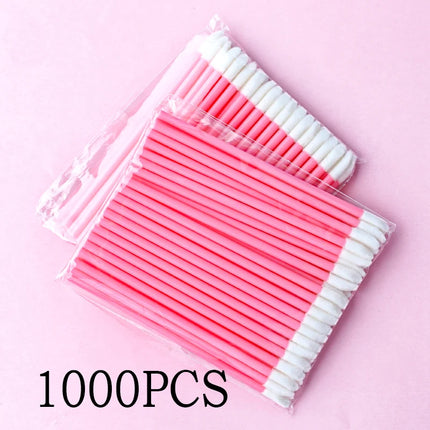 MEISHENJIE 50/500/1000pcs Lip Brushes Makeup Mascara Wands Lipstick Micro Brushes Applicators Cleaner for Eyelash Extension Tool