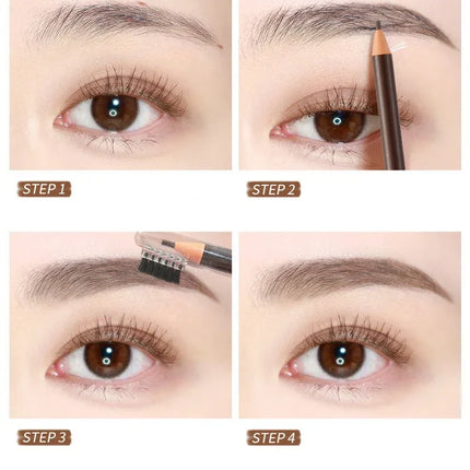 Eyebrow Pencil Waterproof Eyebrow Enhancers Long Lasting Brow Cosmetics Professional Makeup Brow 2mm Ultra-fine Eyebrow Pencil