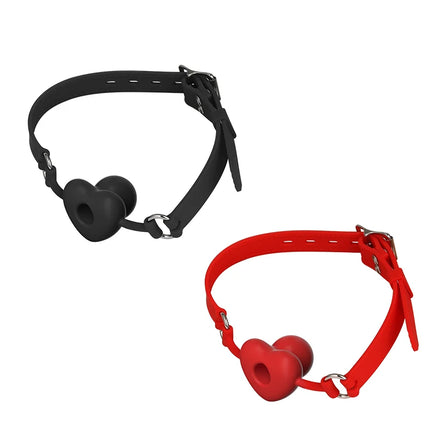 All silicone Sex Mouth Gag Adjustable Belt Mouth Ball Slave Flirting Fetish Roleplay Props SM Bondage Sex Toys For Women Men Gay
