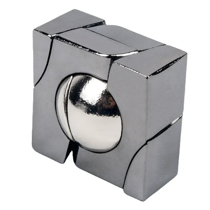 Creative Classic IQ Metal Brain Teaser Magic Baffling Puzzles Game Toys for Children Adults Funny Kids Gifts