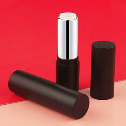 20/50/100pcs 12.1mm Black Silver Gold Round Empty Lipstick Tube Lip Balm Container Lipstick Shell Packaging Cosmetics Refillable