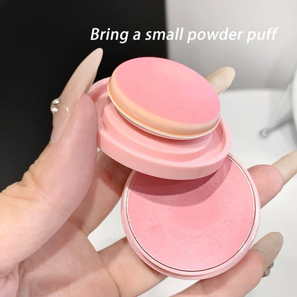 Blush Powder Palette Mashed Potato Natural Matte Brighten Skin Milk Peach Pink Purple Apricot Rubor Rouge Blusher Korean Makeup
