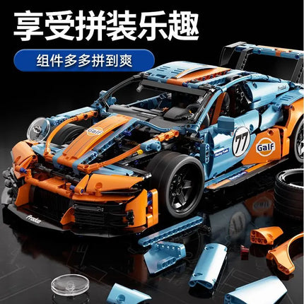 1700pcs Sports Car Building Blocks Set,Racing Vehicle Model Kit,Brick Toys for Teen,Compatible with Major Brands for Adults,Gift