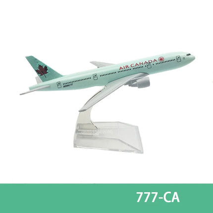15CM 6inch Diecast Alloy Airlines 777 Turkish Etihad American Airways For Collection Friend Children Gift