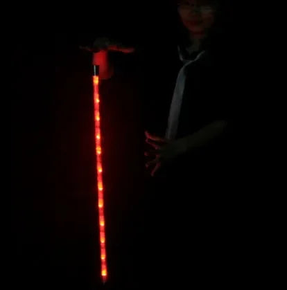 Star-lite Dancing Cane - Folding Deluxe Magic Trick Illusion Prop for Stage & Street Performance Professional Magician Gimmick