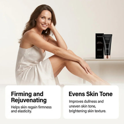 Retinol Body Lotion Anti Aging Firming Hydrating Brightening Increase Elasticity Softening Moisturizer for Dry Skin Body Cream