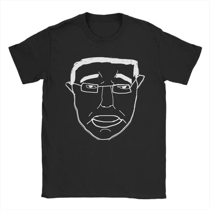 Casual Nothing Ever Happens Chudjak T-Shirt Men's Women's Cotton Short Sleeve Crewneck Summer Top Tee
