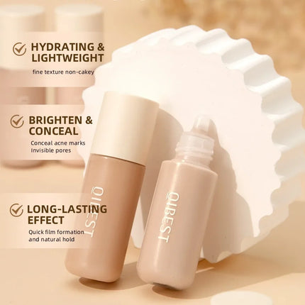 Matte Face Foundation Makeup Base Cream Full Coverage Concealer Cover Ance Moisturizing No Cracking Waterproof Face Corrector