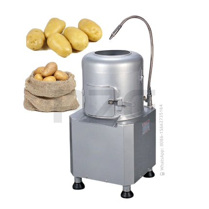 8kg 15kg 30kg Electric Automatic Small Sweet Potato Skin Peeler Cleaning Washing And Potato Peeling Machine For Commercial