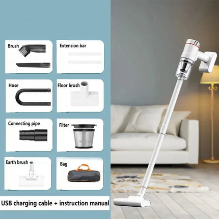 Xiomi 95000Pa Handheld Wireless Vacuum Cleaner Cordless Portable Cleaning Robot Home and Car Use Large Suction Vacuum Cleaner