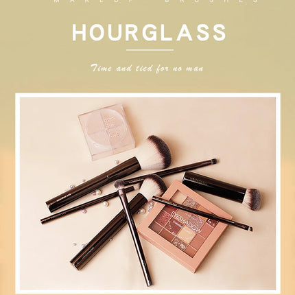 Hourglass Makeup Brushes Powder Foundation Concealer Blusher Bronzer Eye Shadow Eyebrow Eyeliner Sculpting Brush