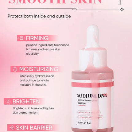 Salmon peptide water light essence moisturizing, firming and brightening skin care