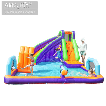 Moonwalk Moon Kid Bouncer Slide Commercial Inflatable Jump Bouncy Castle Bounce House Combo TOP Unisex