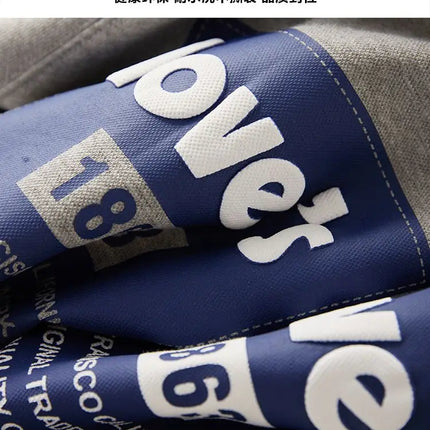 New Letter Printed Boys Polo Sweatshirt Autumn Sportswear Costume Kids Tops Children's Clothes Pullove Teen 6 8 10 12 14 Years