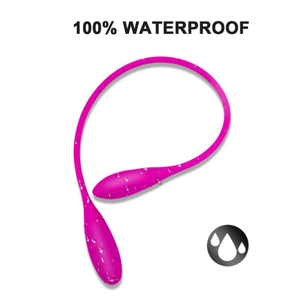 Double Head G Spot Bullet Vibrator Double Sided Silicone Vibrating Egg Ball for Anal Prostate Adult Sex Toy for Women Lesbian